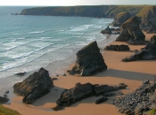 Bedruthan Beach, Trenance, Cornwall