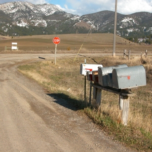 Mail Boxes Pass Creek School