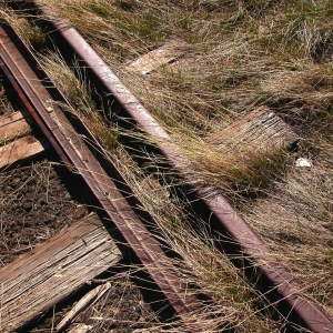 Rail tracks, Wilsall