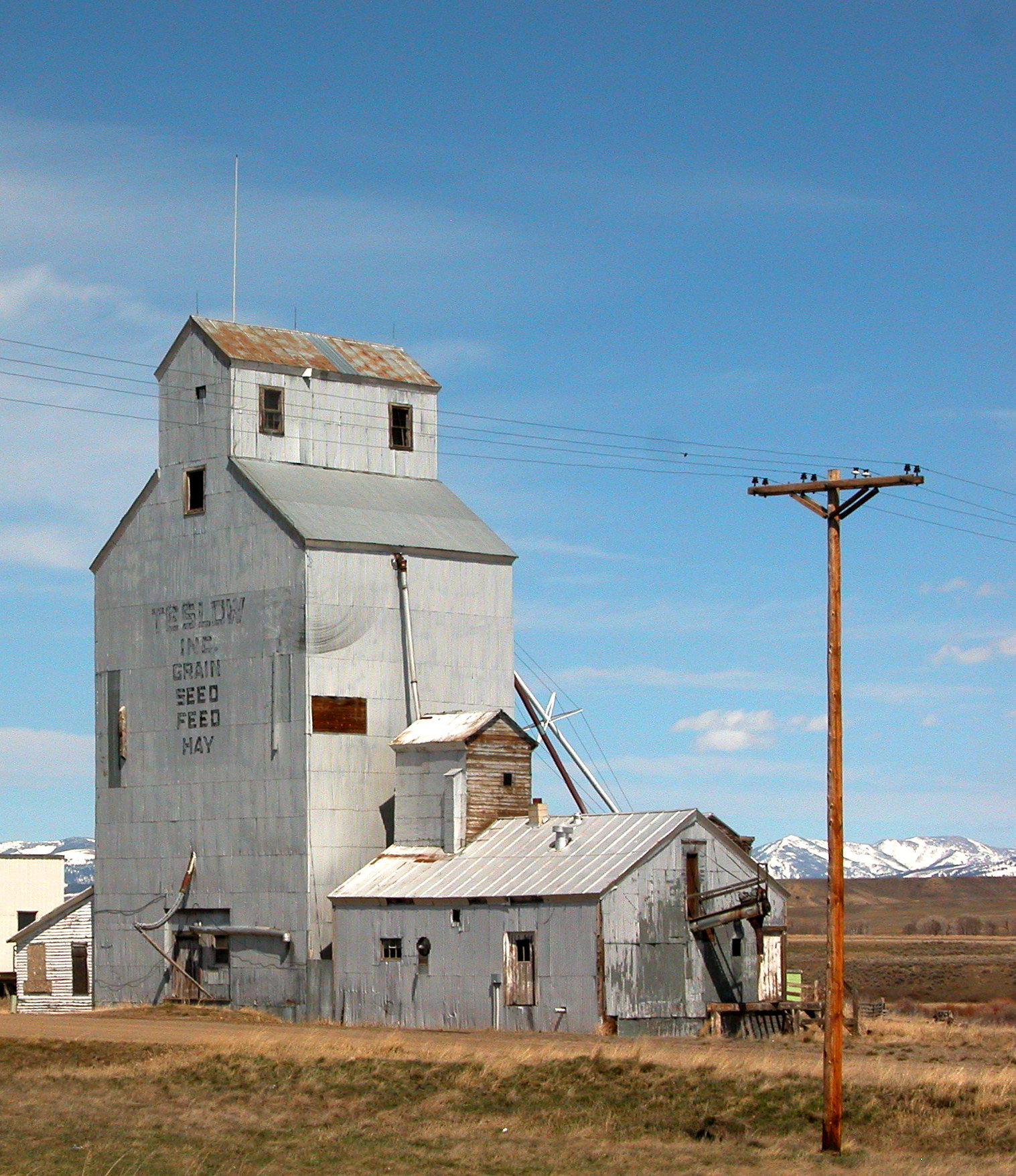 Grain Elevator, Wilsall, Montana