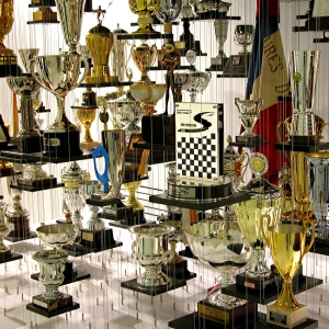 Porsche Museum Trophies