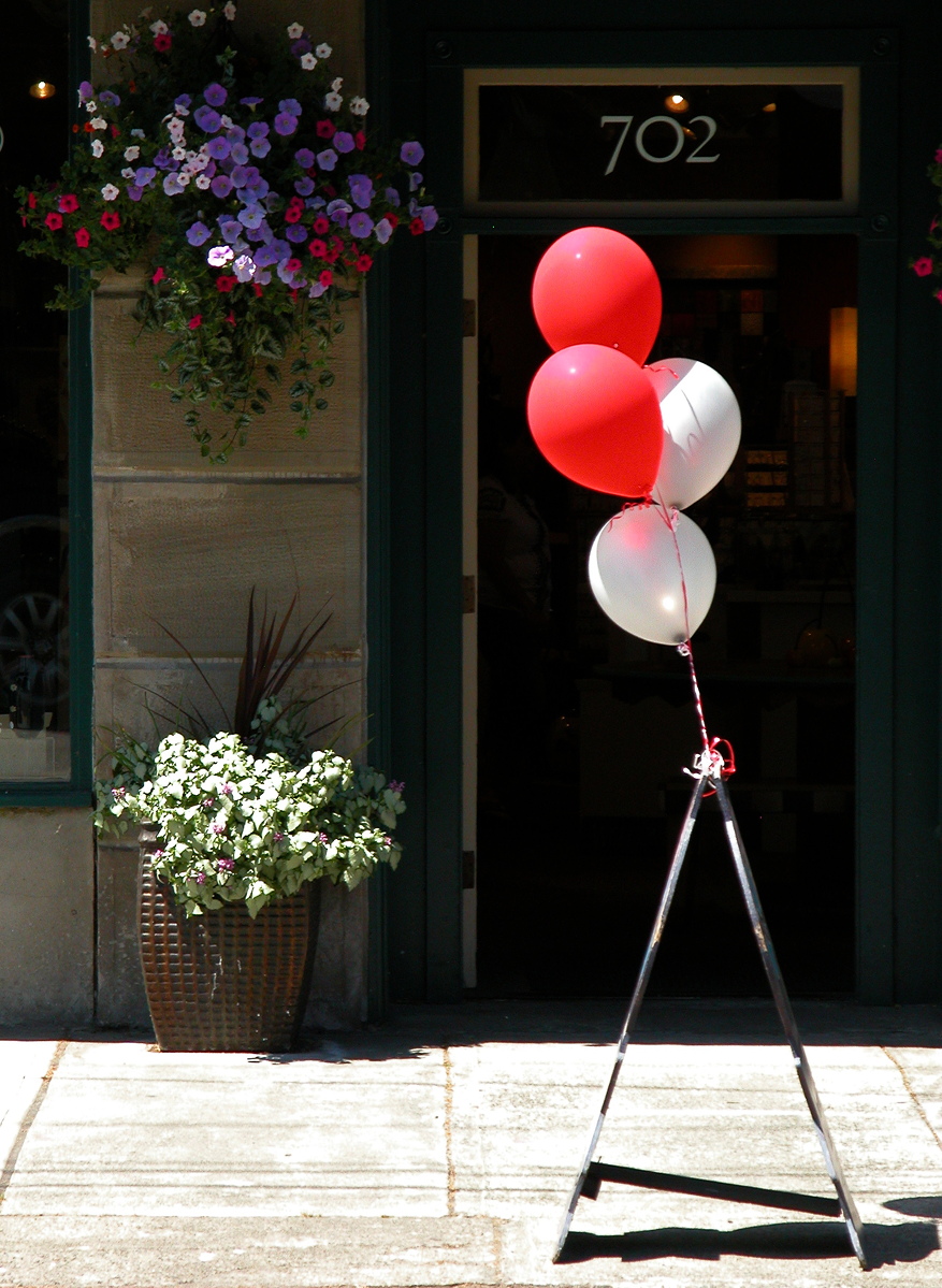 Balloons on Water Street