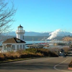 Looking West to Olympics