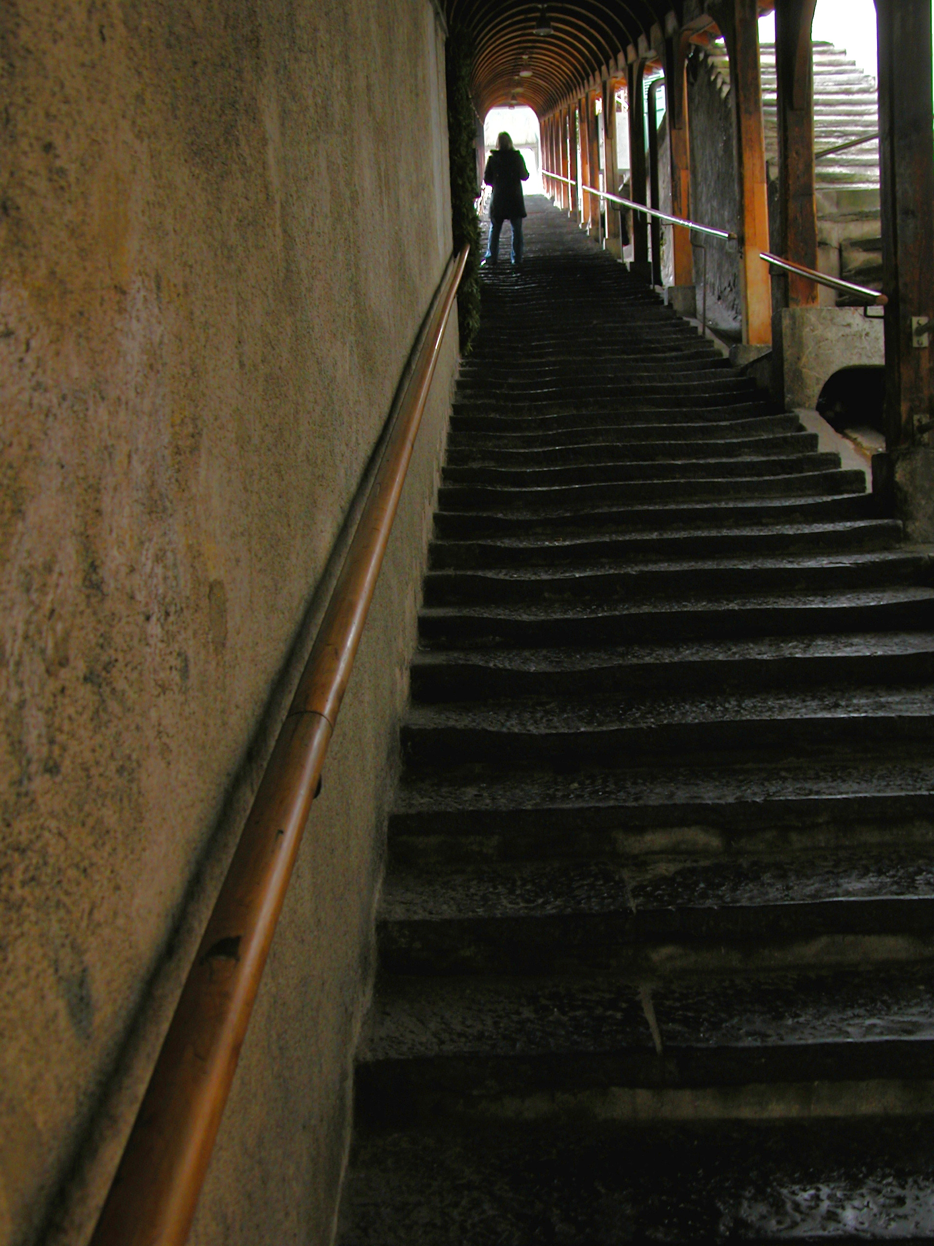 Stairs to Thun  Castle