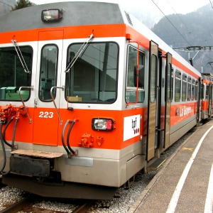 Montbovon train station