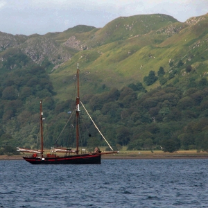 Sailboat, Loch Craignish